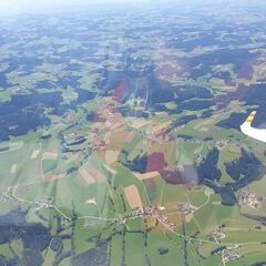 Flugwegposition um 12:03:56: Aufgenommen in der Nähe von Gemeinde Schönegg, Schönegg, Österreich in 2133 Meter